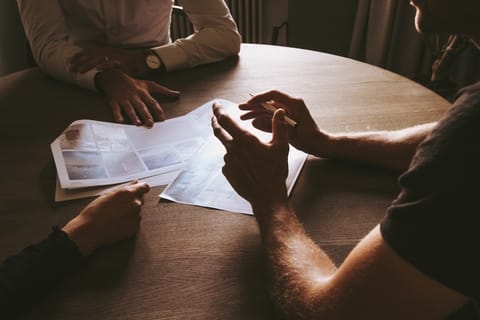 communication around table